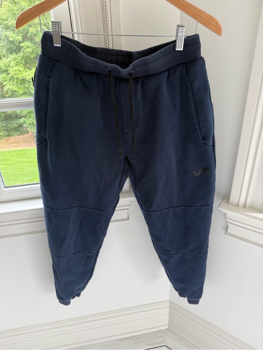 RVCA Men's Navy Sweat Jogger Pants